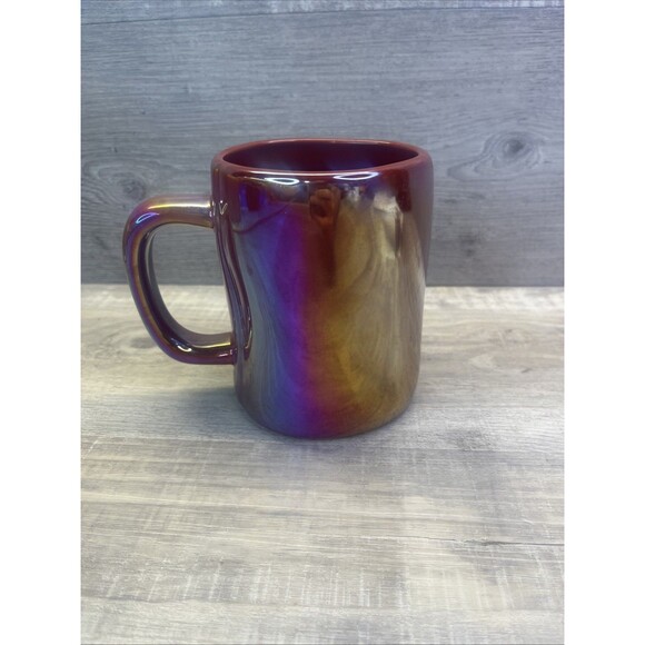 Rae Dunn By Magenta Iridescent Purple Cuddle Weather Coffee Mug - Picture 4 of 6